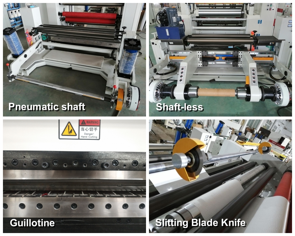 Mesin lembaran kertas otomatis dengan penumpuk dan pemangkas otomatis