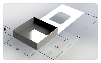 Kotak kaku menempelkan mesin forming lipat