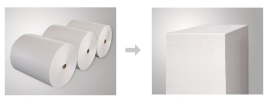 mesin sheeting kertas gulung