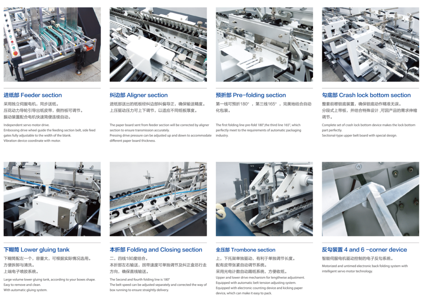 Kotak karton folder mesin gluer