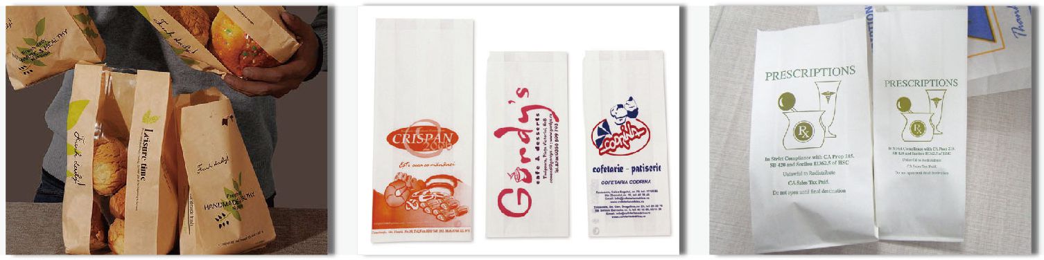 Mesin kantong kertas makanan cepat saji