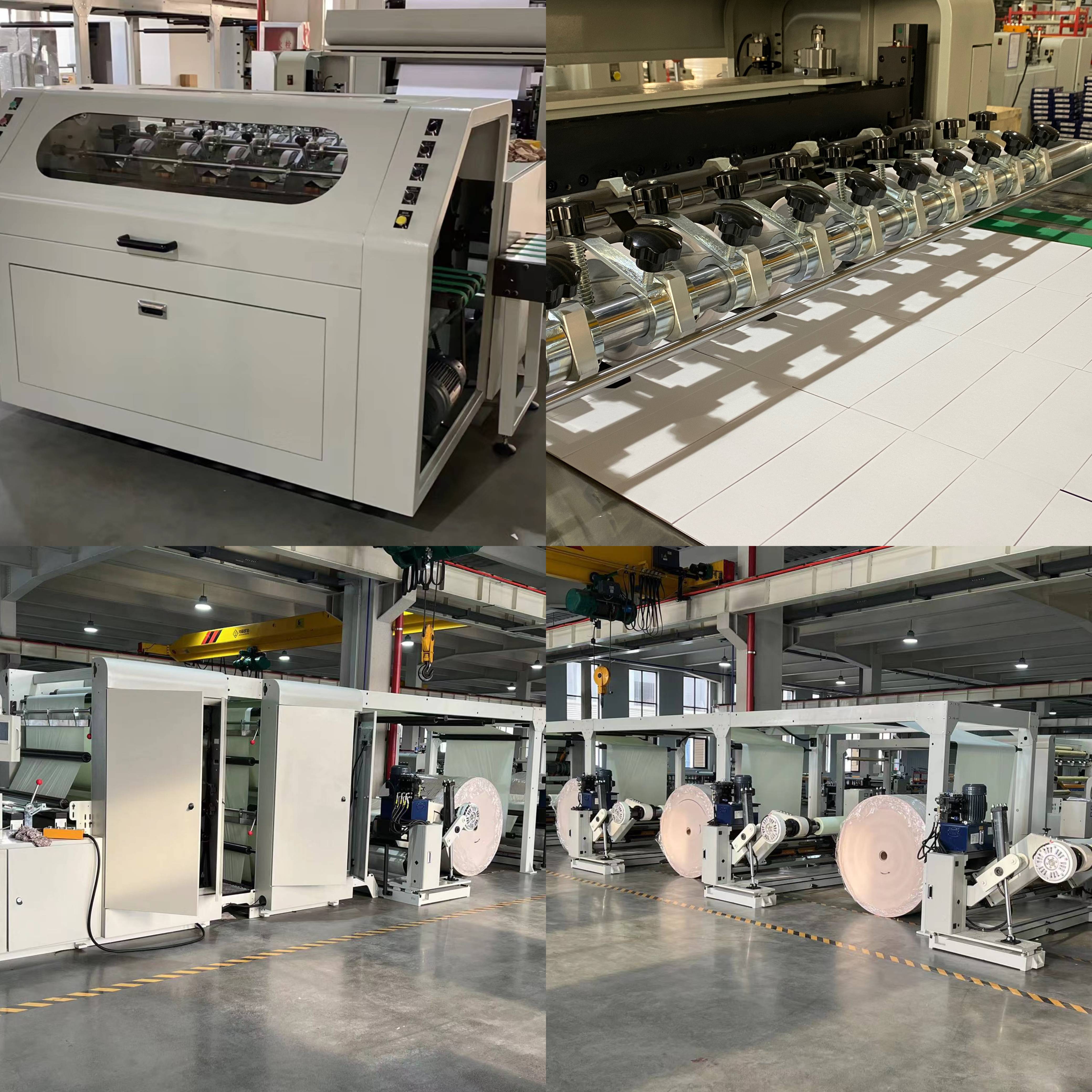 Mesin Sheeter Kertas Empat Roll Otomatis