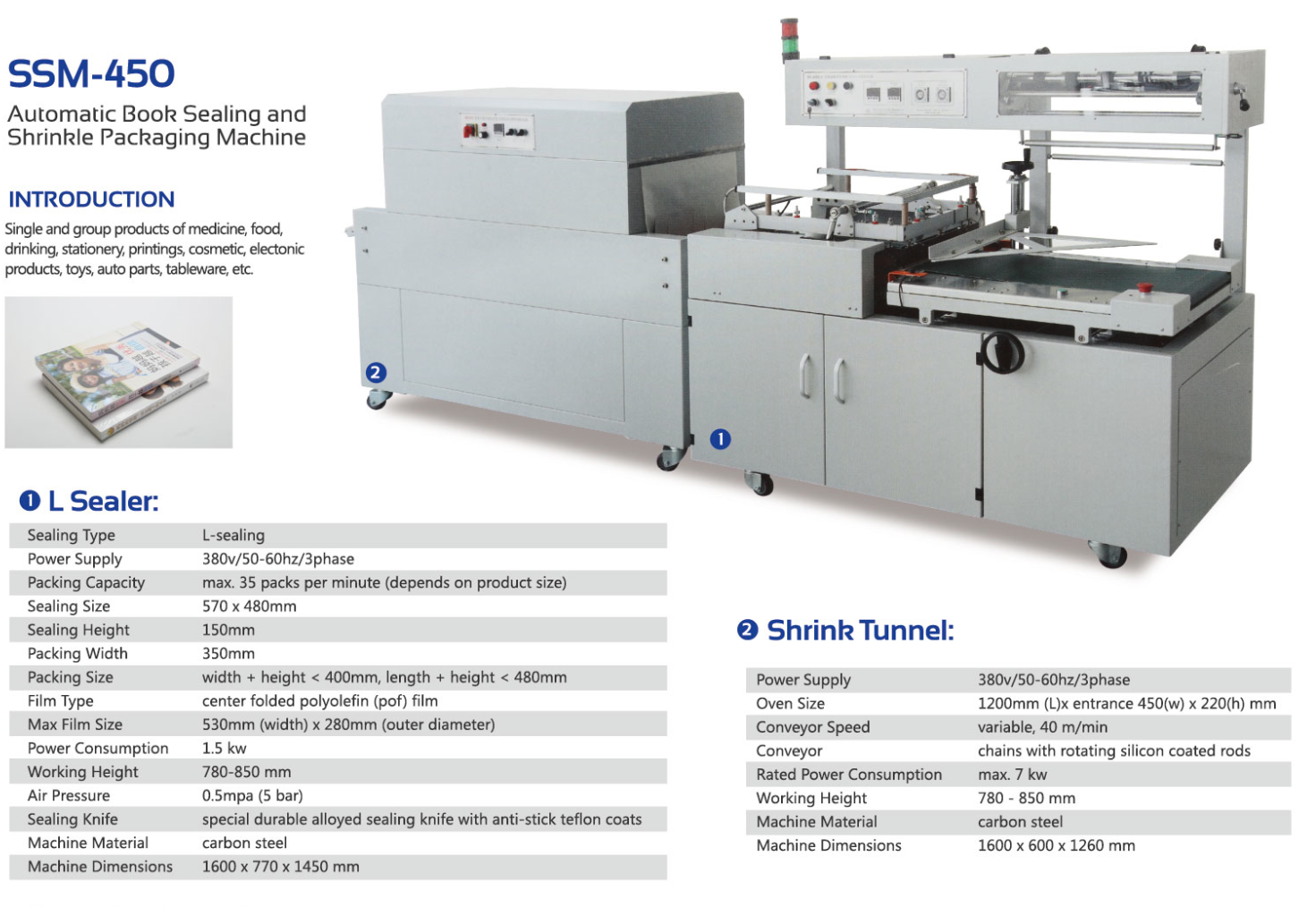 Mesin pengemasan menyusut