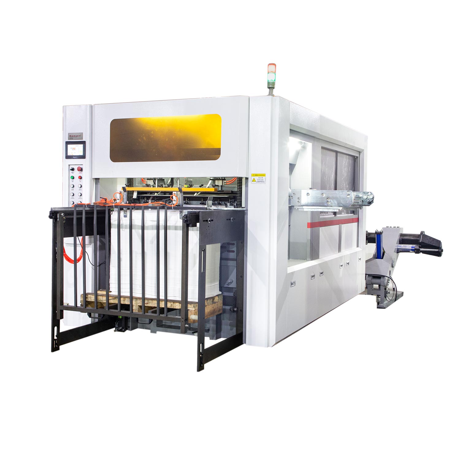 Roll Paper Die Cutting Creasing Machine